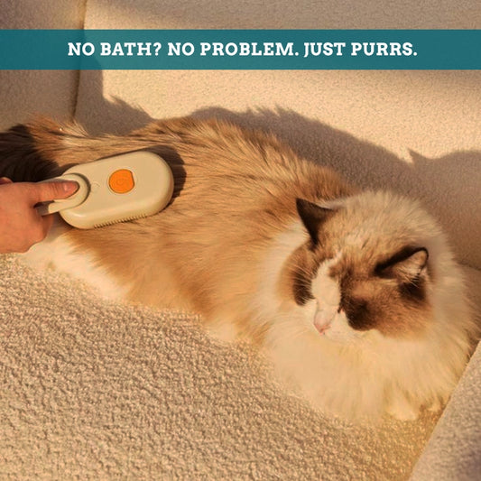 Bathless 3-in-1 Pet Spray Comb