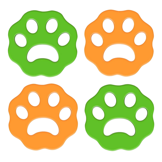4pcs Reusable Pet Lint Remover for Washing Machine & Clothing