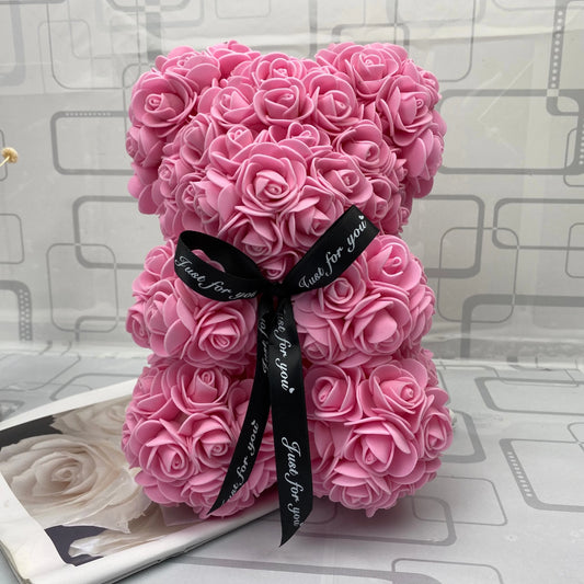 25cm Bear & Free Box: Valentine's Day Gift for Women