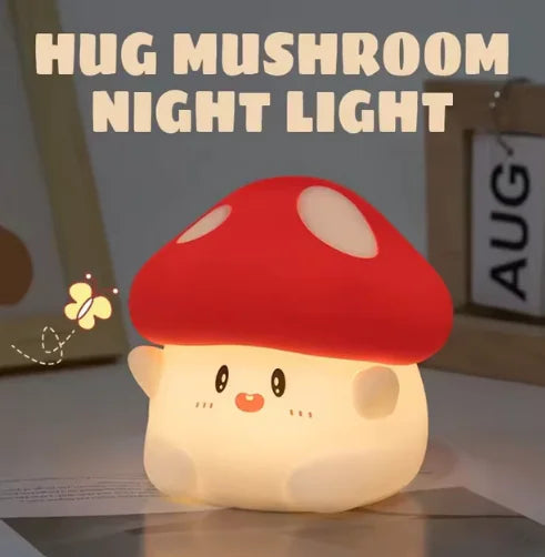 Cartoon Mushroom LED Night Light