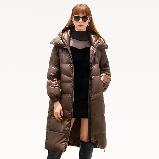 Padded Hooded Parka Coat