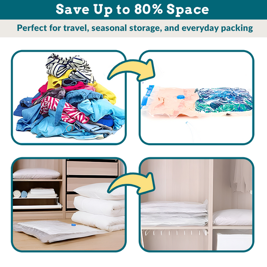 SpaceSaverPro™ Vacuum Storage Bags